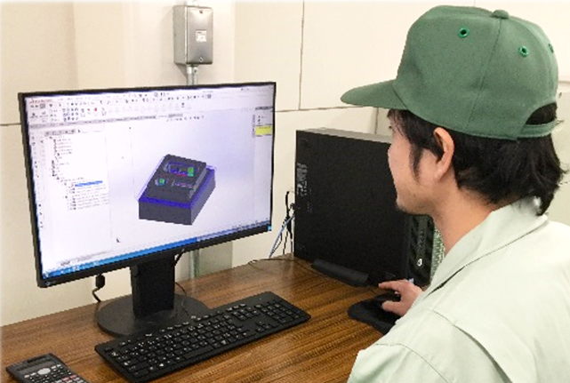 i-Machining導入により荒加工の時間を50％削減